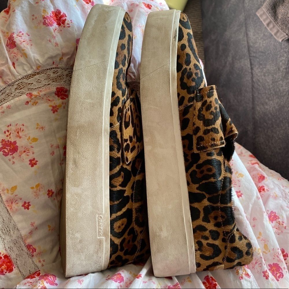 Calvin Klein Leopard Sneaker Slides - image 6